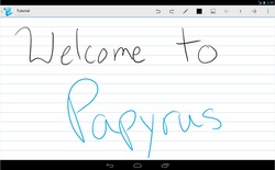 Papyrus app screenshot